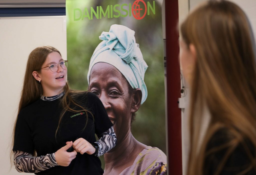 Global Fortæller Anna Sofie E. Jørgensen holder workshop.