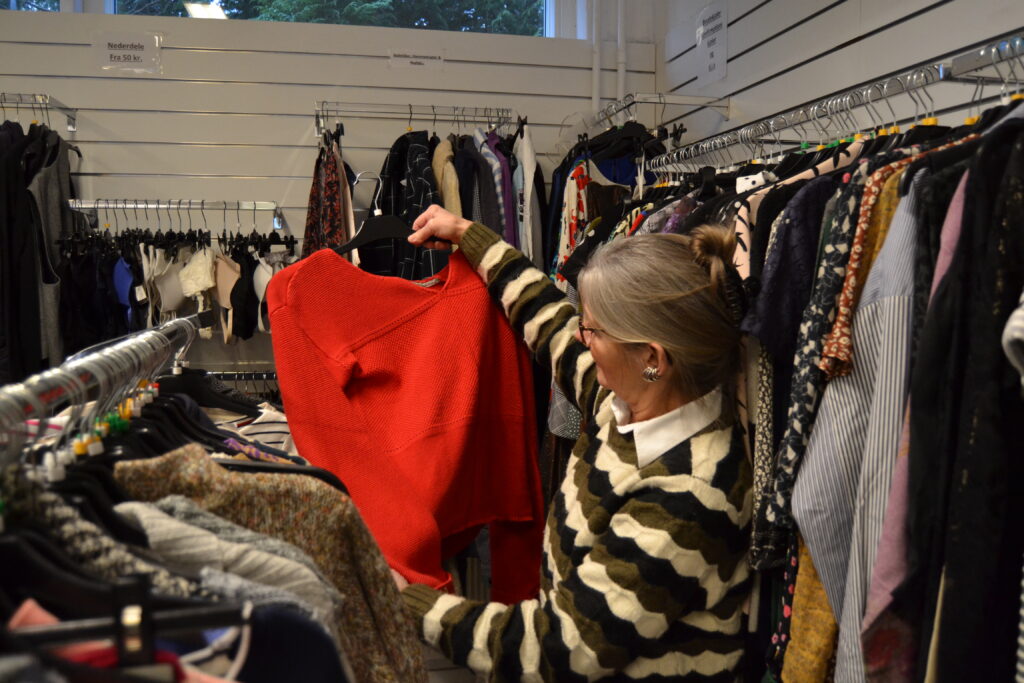 Benedikte Krætzmer frivillig i Danmission genbrug Værløse