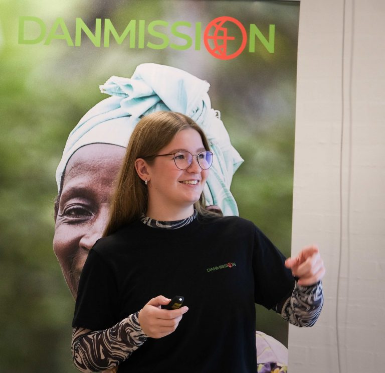 Global Fortæller Anna Sofie E. Jørgensen holder workshop.