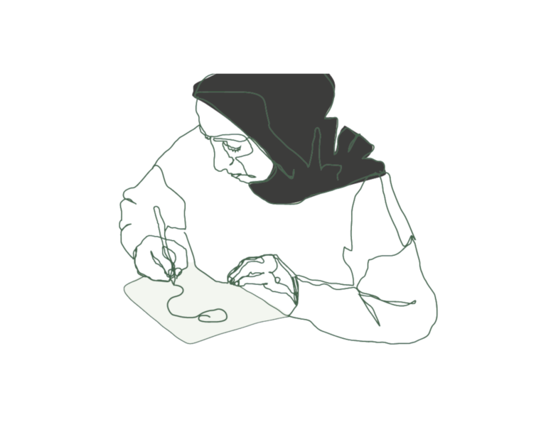 Hiba mistede sin mand, men fandt et nyt fællesskab